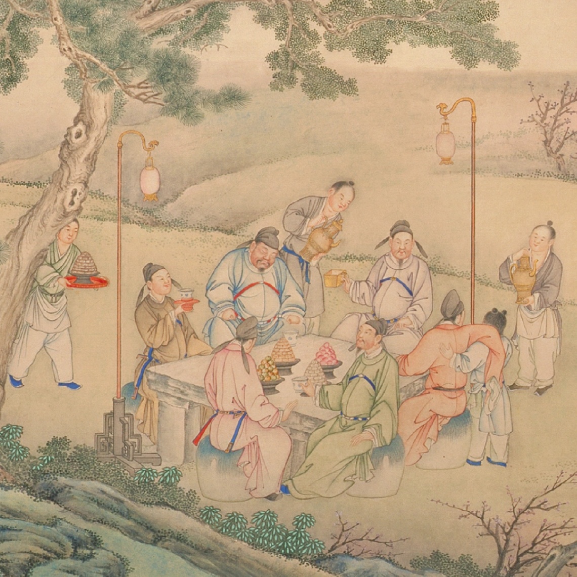 丁观鹏 (1726–1770),细节