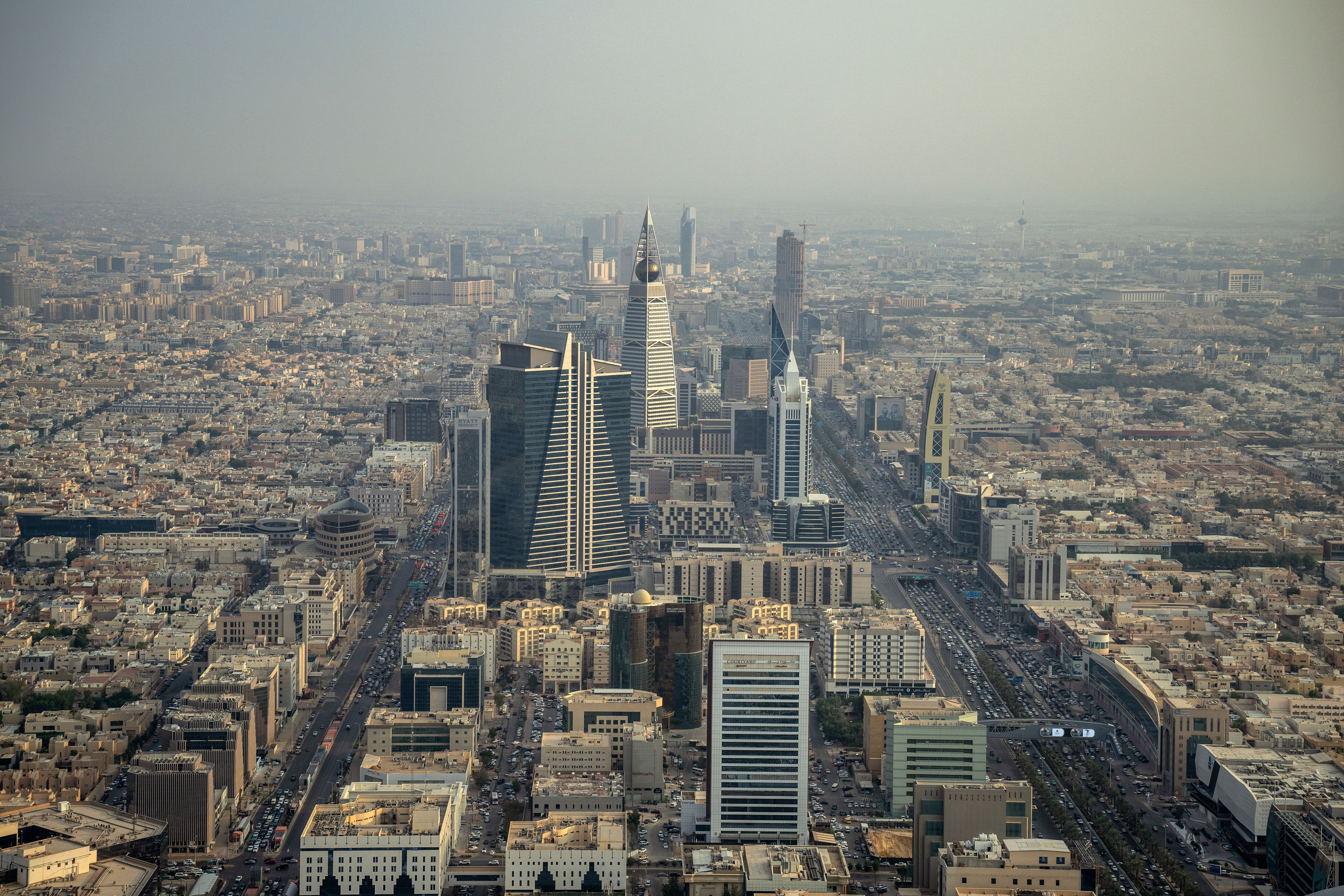 Riyadh’s skyline.