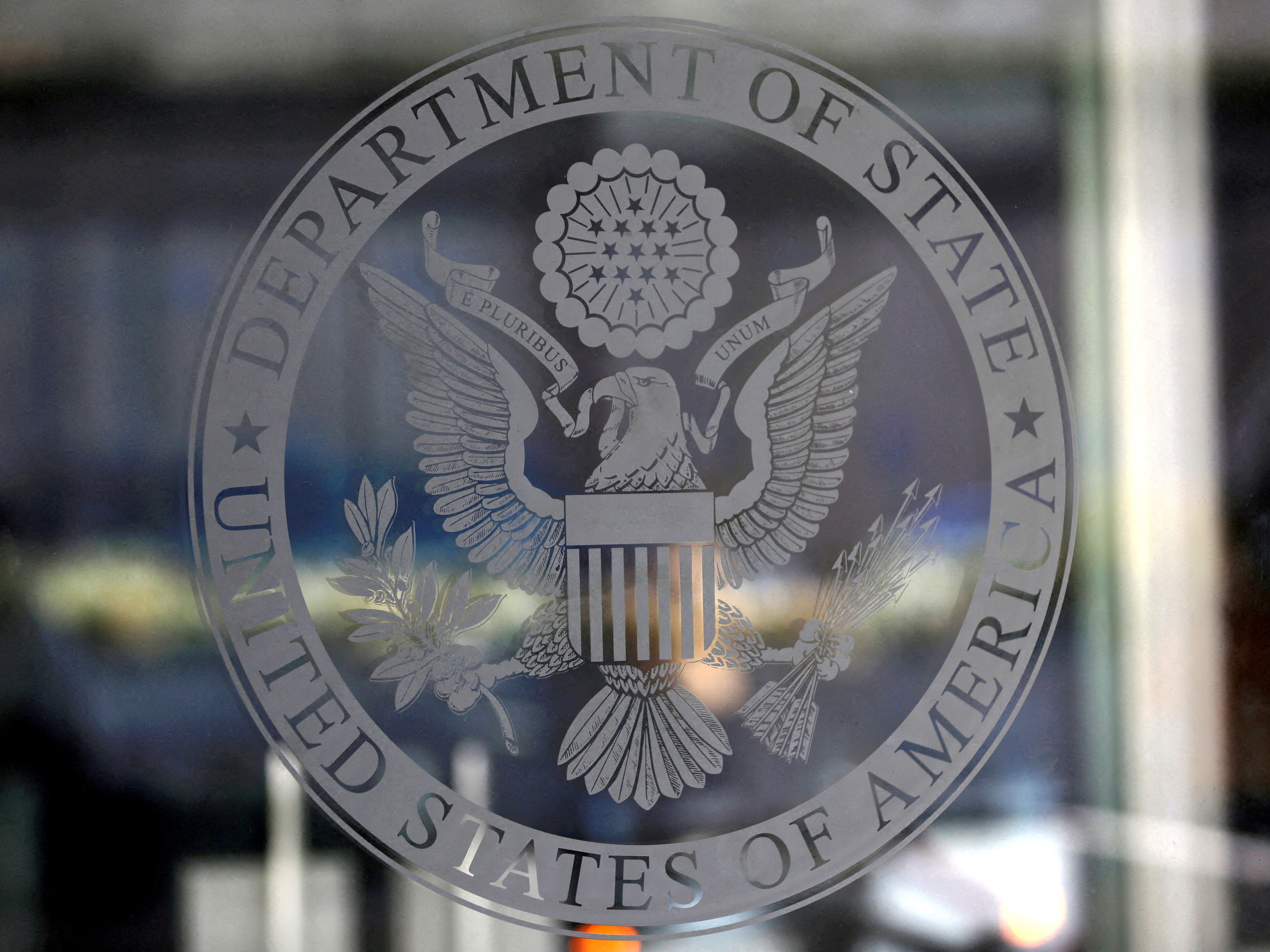 The US State Department seal
