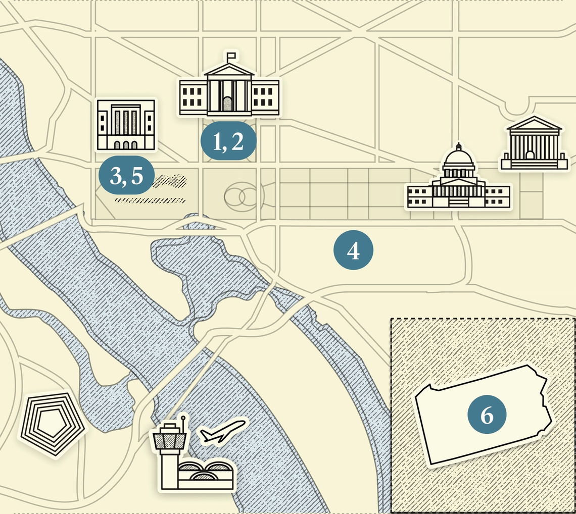 A map of DC.