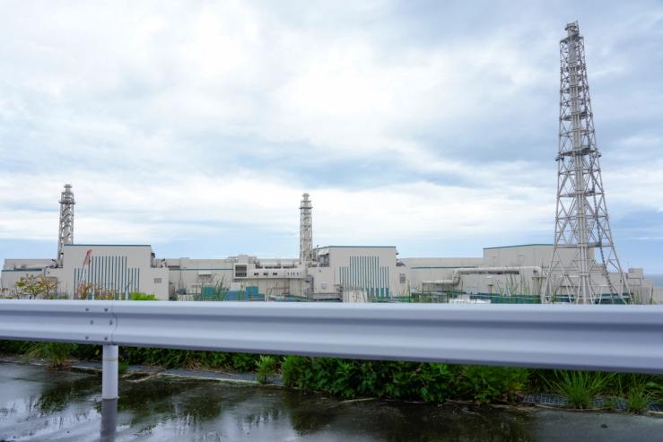 A nuclear power plant in Japan.