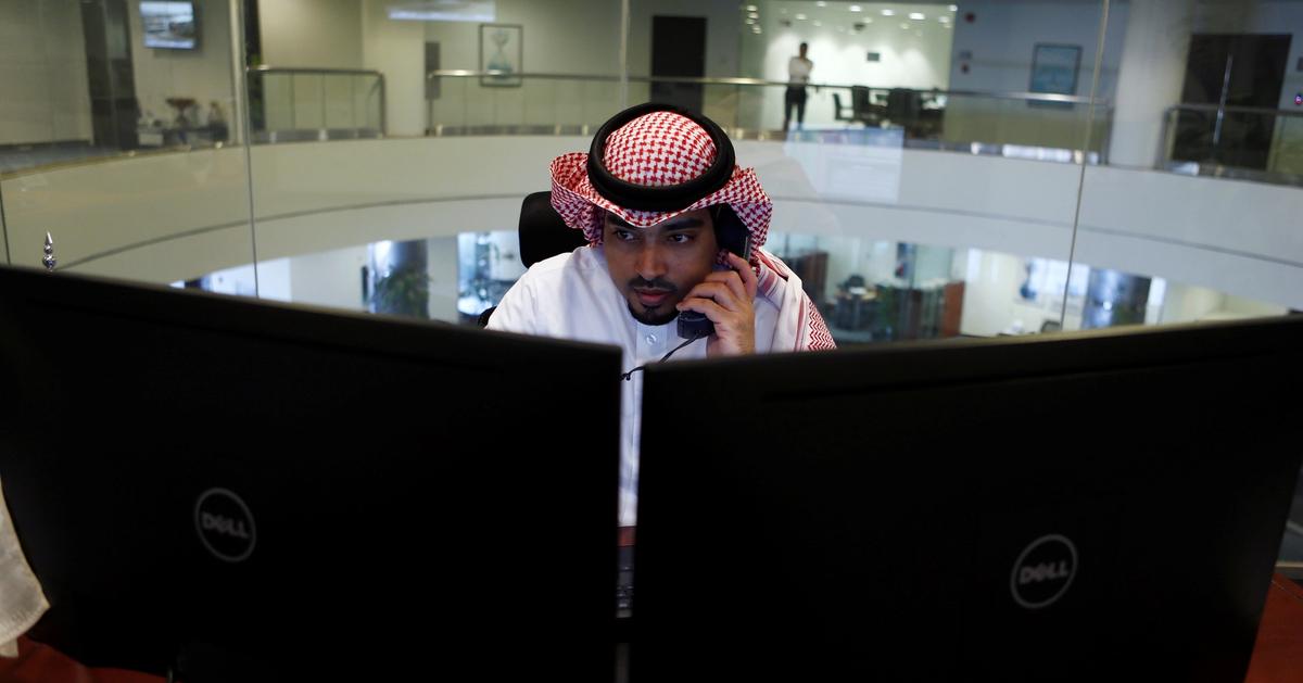 Gulf markets slump, oil futures spike after Iranian attacks