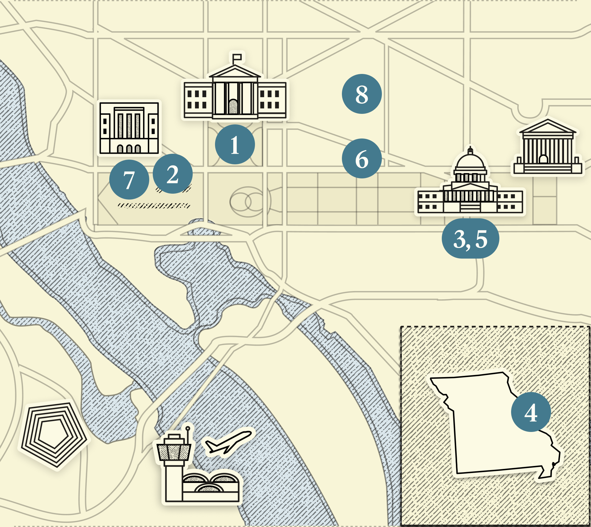 A map of DC.