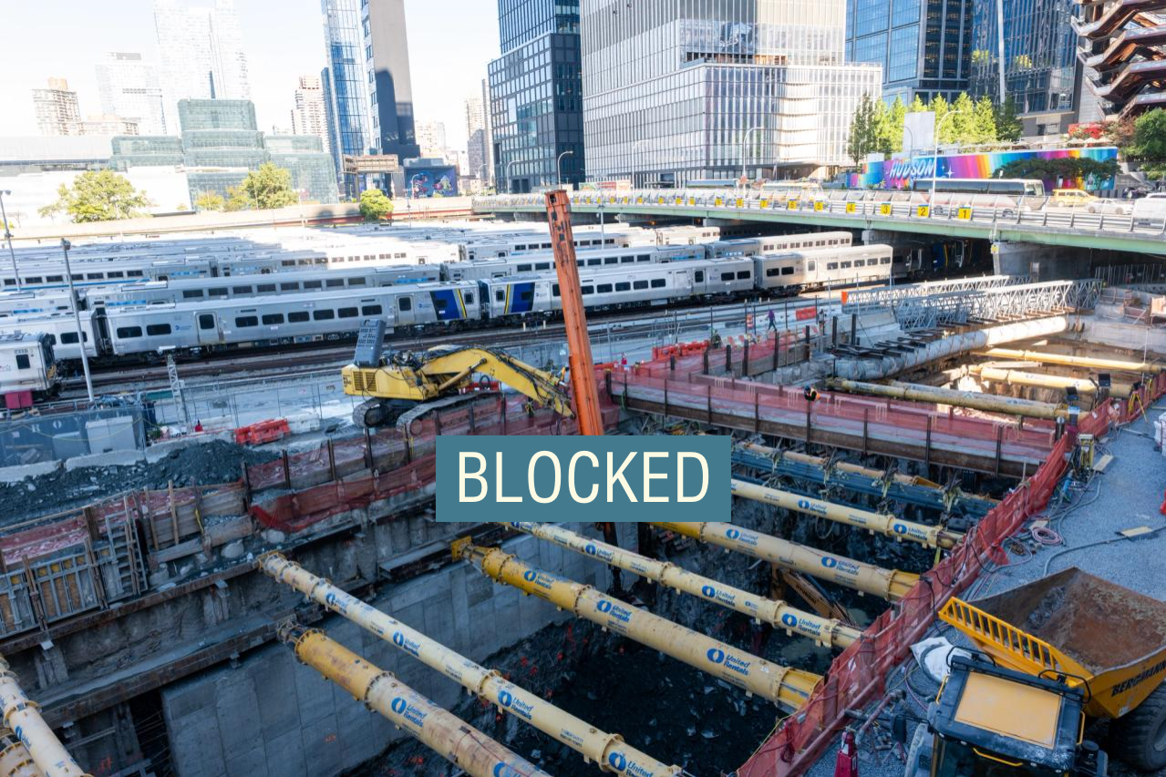 Gateway Tunnel construction 
