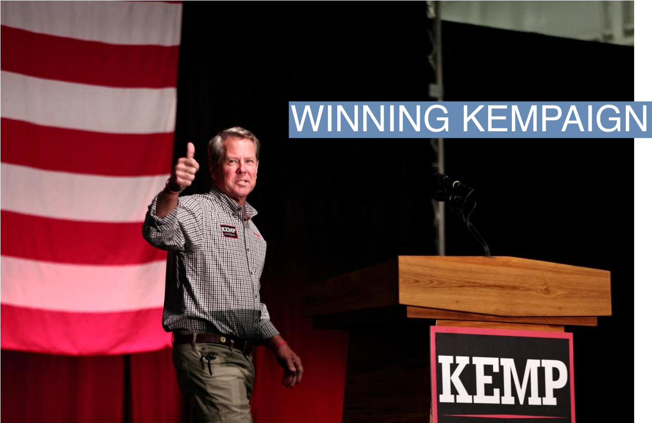 Georgia Gov. Brian Kemp Defeats Stacey Abrams To Win Reelection | Semafor