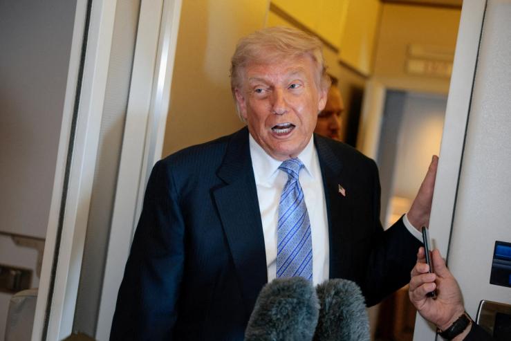 US President Donald Trump