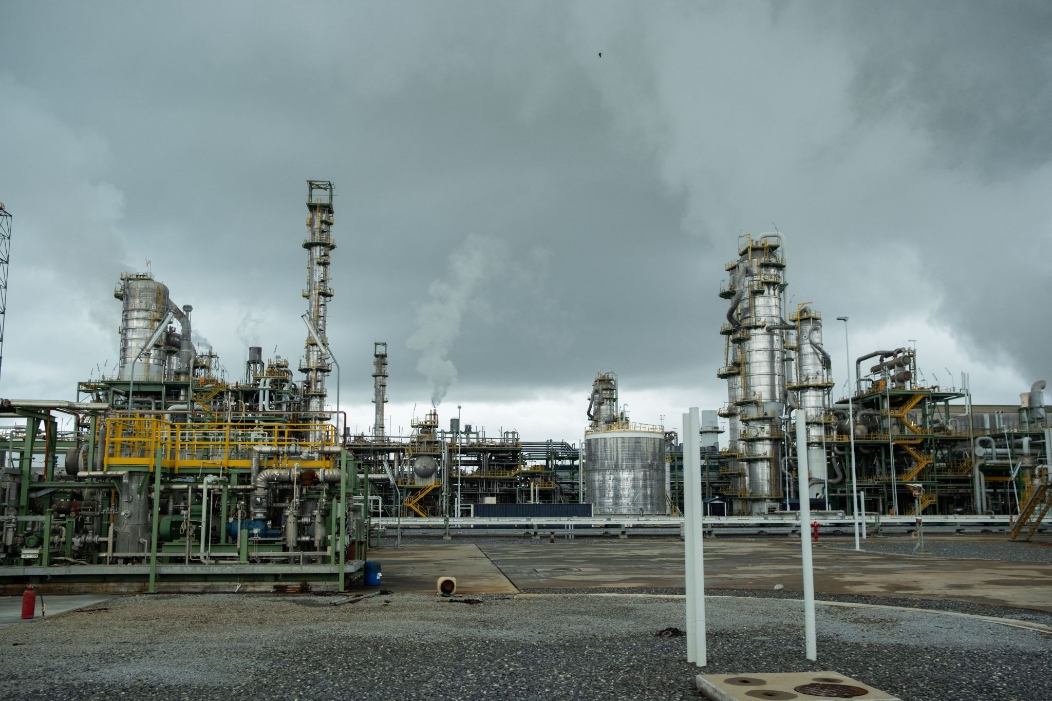 The Dangote refinery in Lagos.