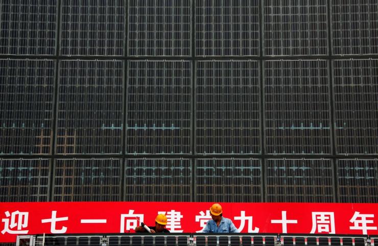 Chinese solar panels