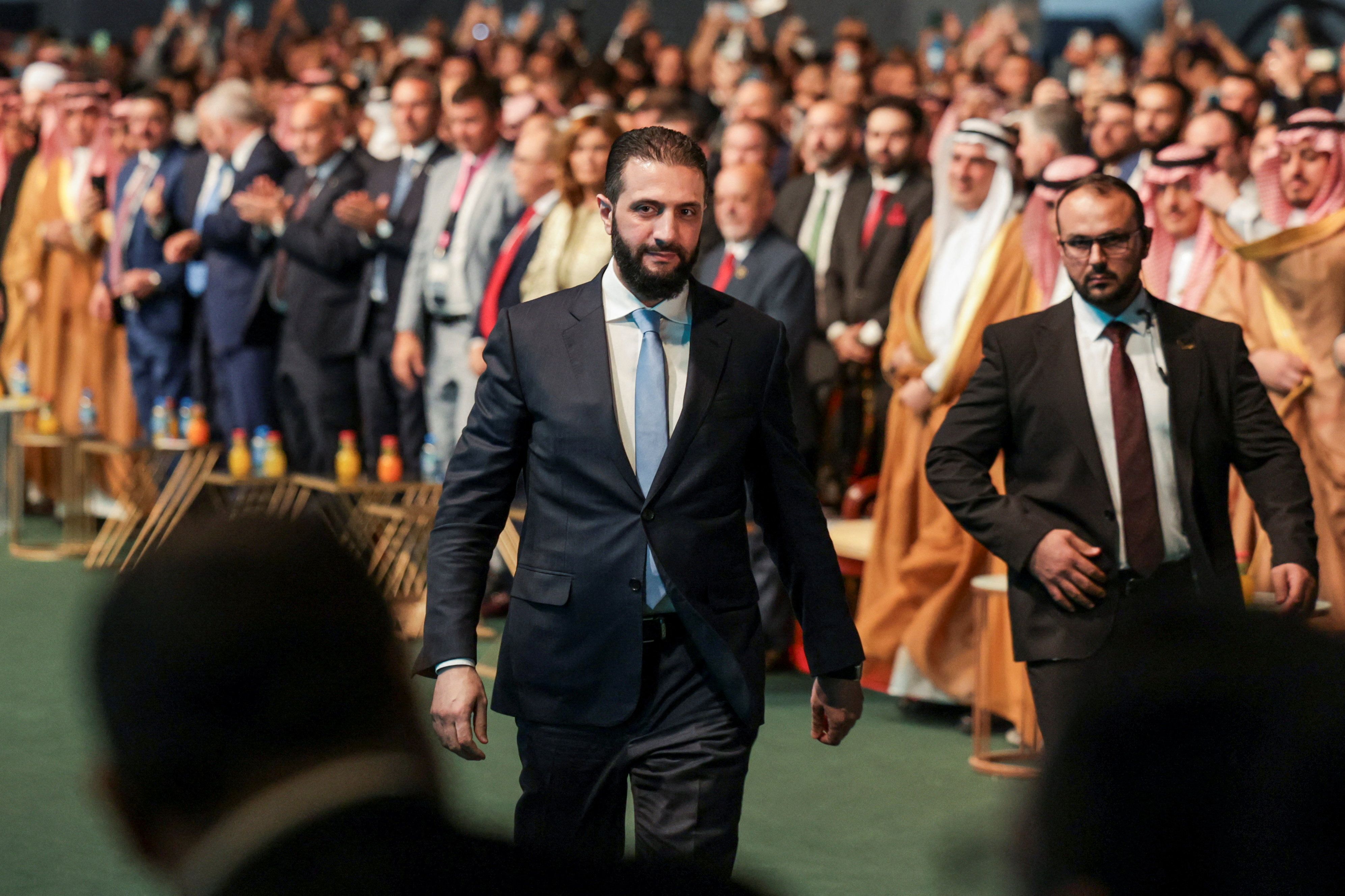 Syrian President Ahmed al-Sharaa