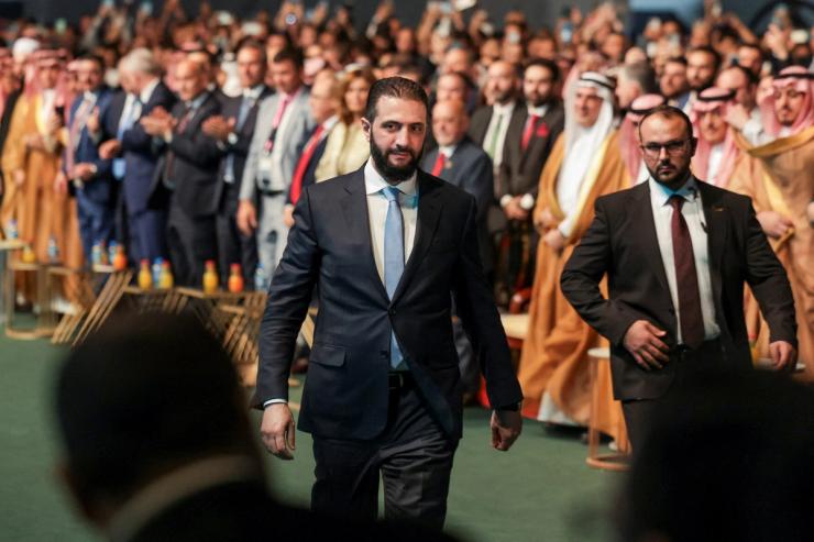 Syrian President Ahmed al-Sharaa