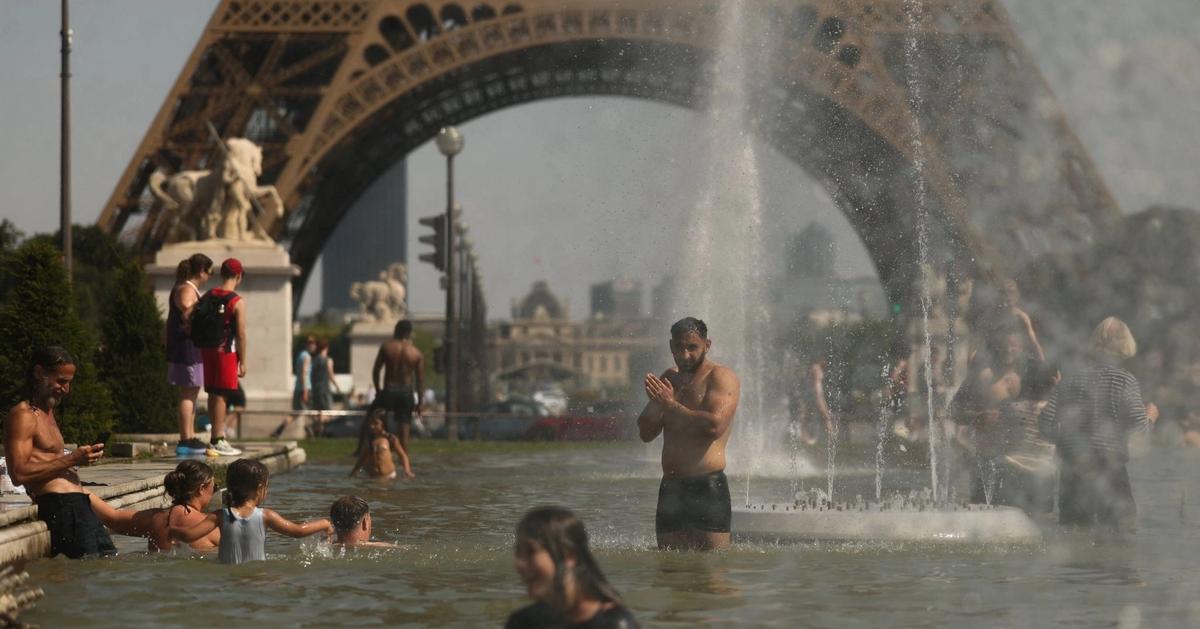 France and UK swelter in record-breaking heat