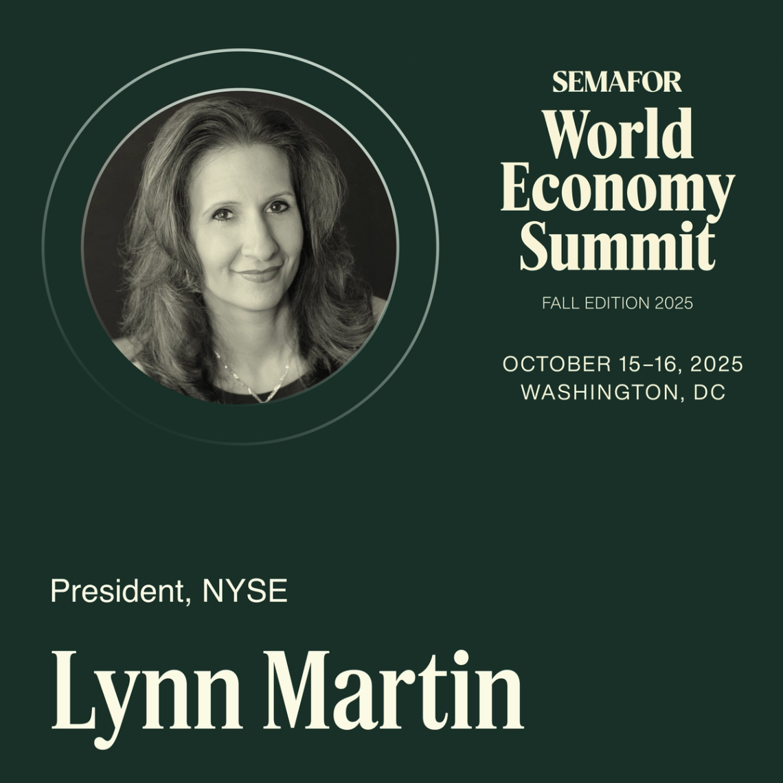 Semafor Live Journalism with Lynn Martin
