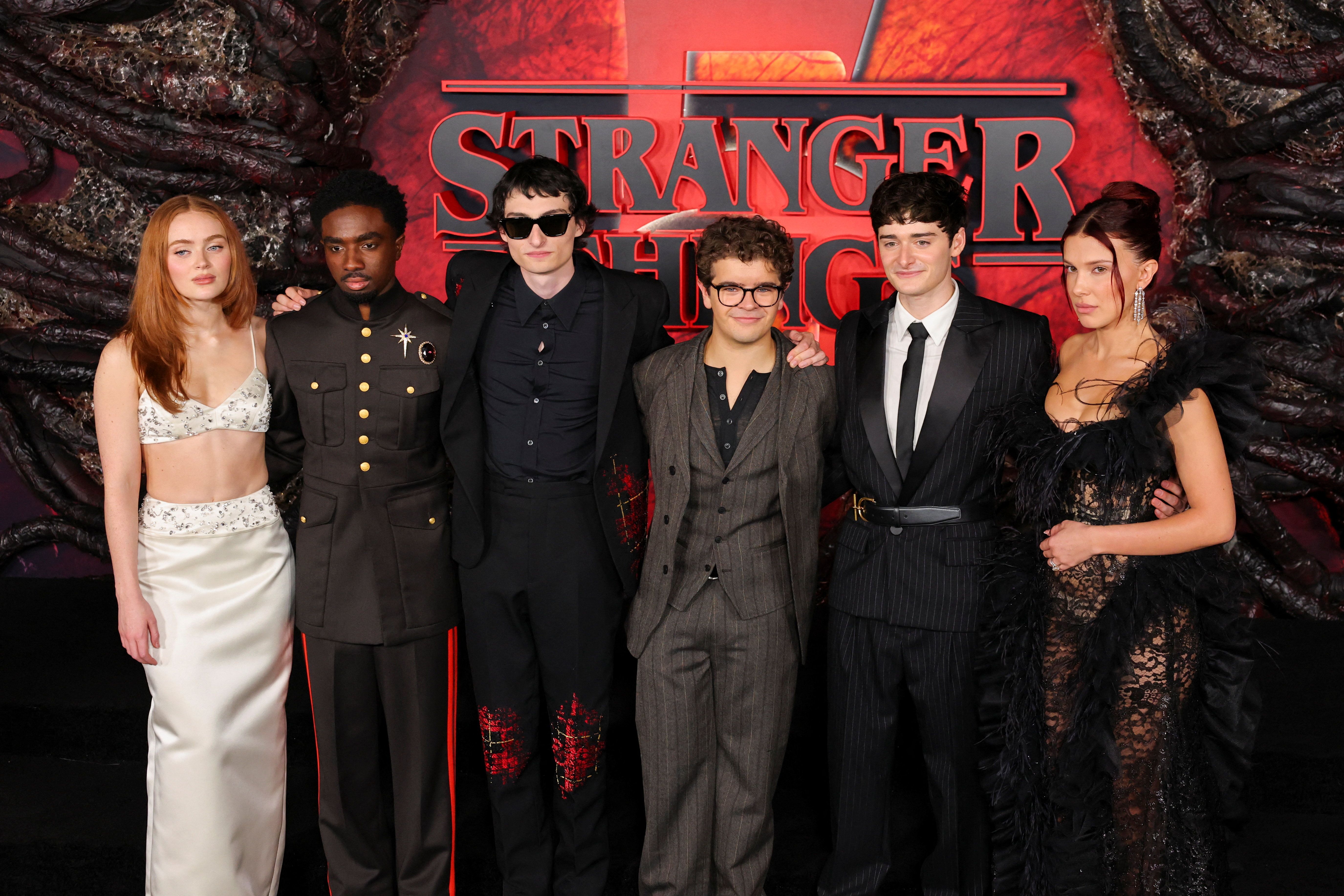 The cast of “Stranger Things” in 2025