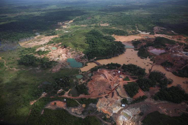 Deforested Amazon