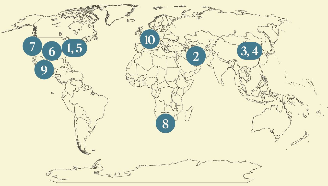 Semafor World Today map graphic