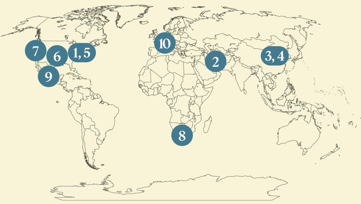 Semafor World Today map graphic