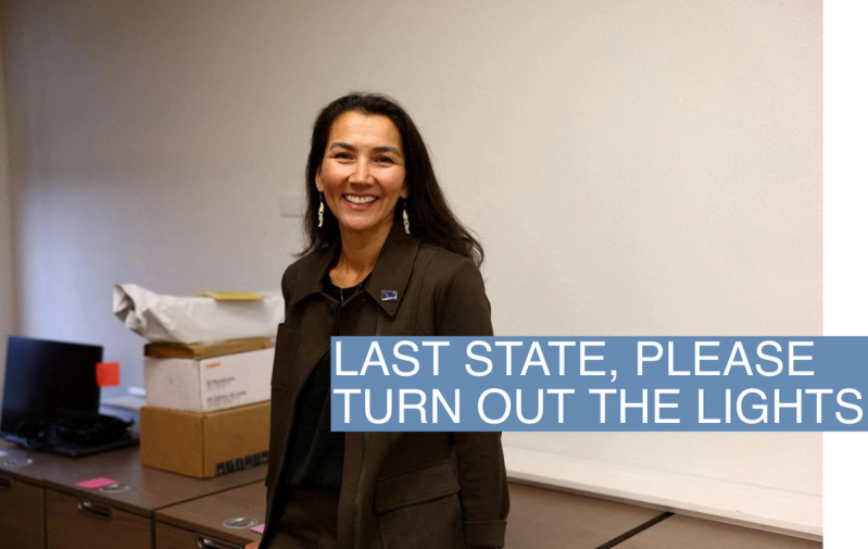 Democratic U.S. Rep. Mary Peltola of Alaska, running for re-election to the U.S. House of Representatives in the 2022 U.S. midterm elections, pictured in Anchorage, Alaska, hours after results showed her to be the apparent winner in Alaska’s special U.S. House election, August 31, 2022.