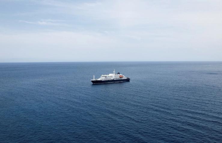 MV Hondius at sea