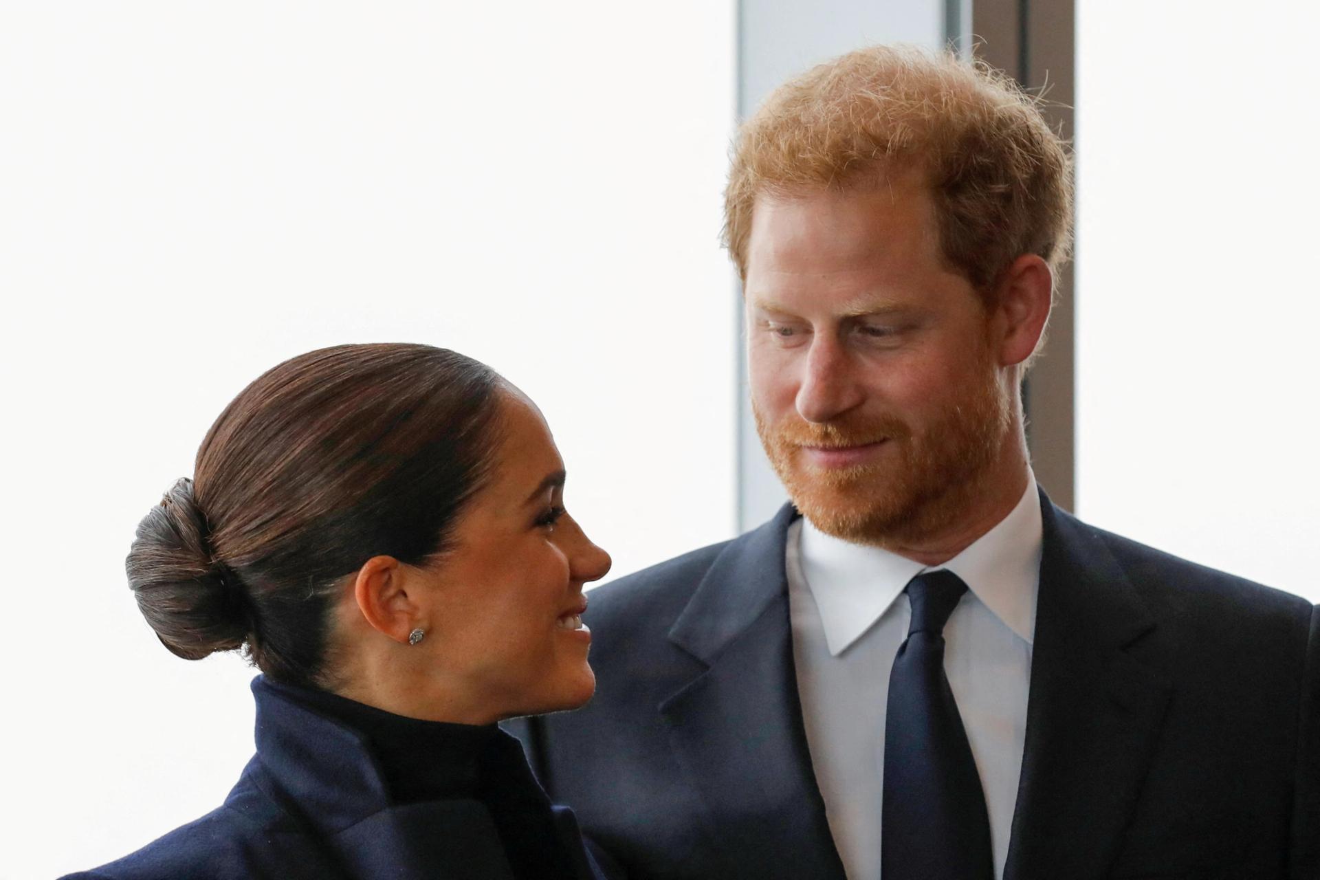 Prince Harry and Meghan, Duke and Duchess of Sussex.