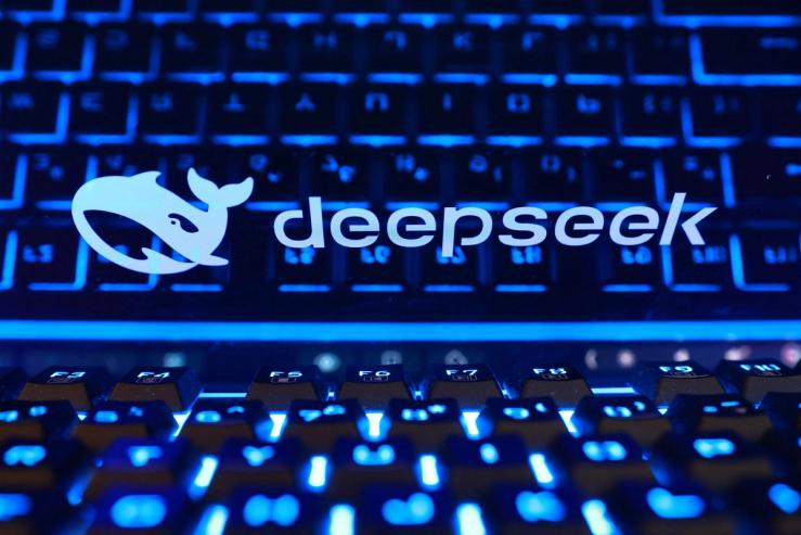 The DeepSeek logo.