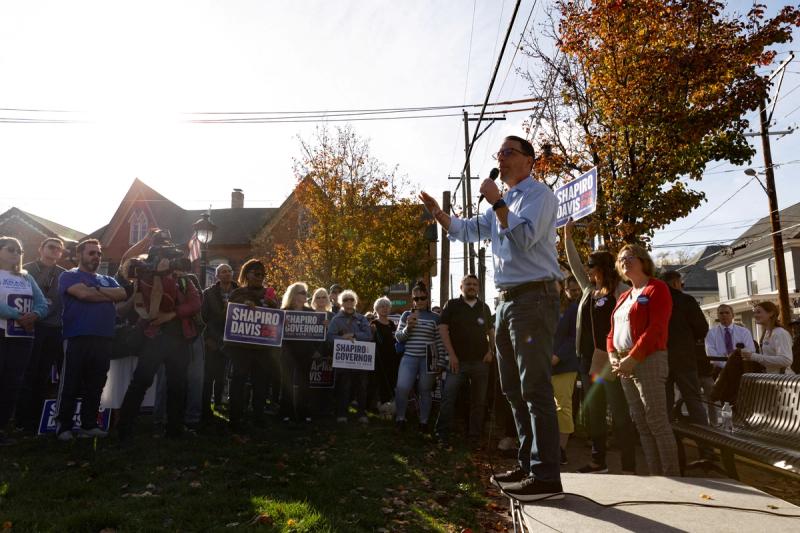 Democratic candidate for Governor and Pennsylvania Attorney General Josh Shapiro.