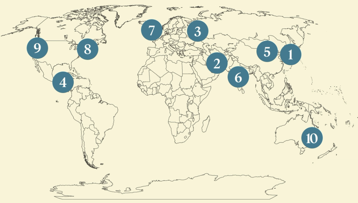 Semafor World Today map graphic