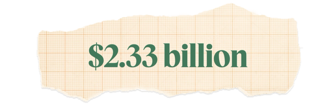 $2.33 billion