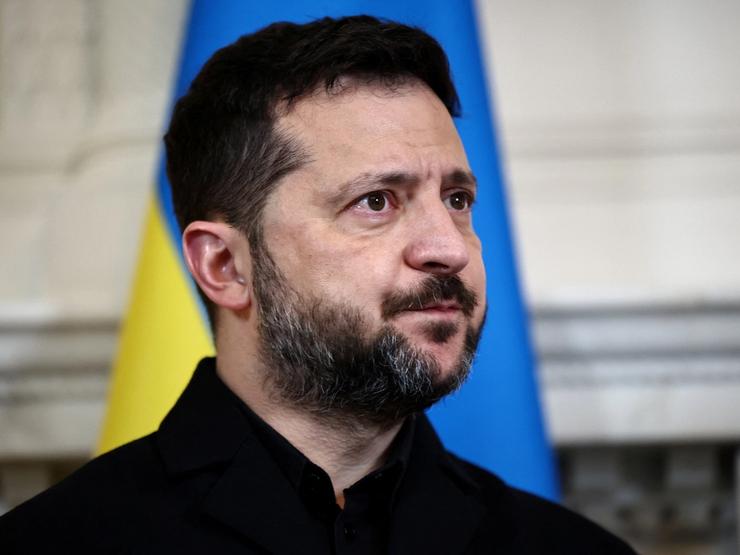 Ukrainian president Volodymyr Zelenskyy