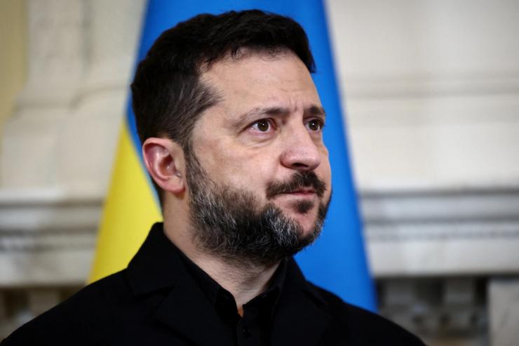 Ukrainian president Volodymyr Zelenskyy