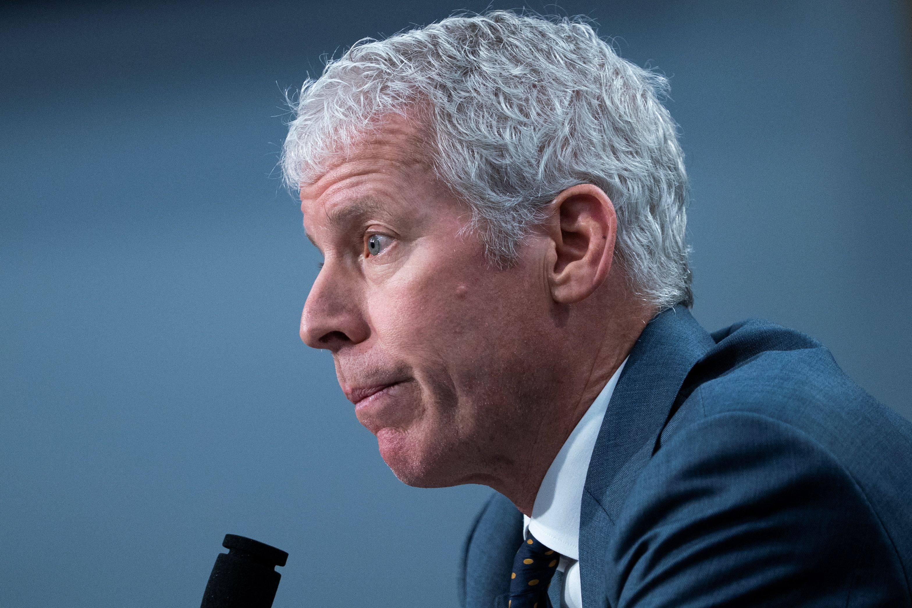 US Department of Energy Secretary Chris Wright testifies before the House Committee on Appropriations Subcommittee on Energy on Capitol Hill in Washington, D.C.