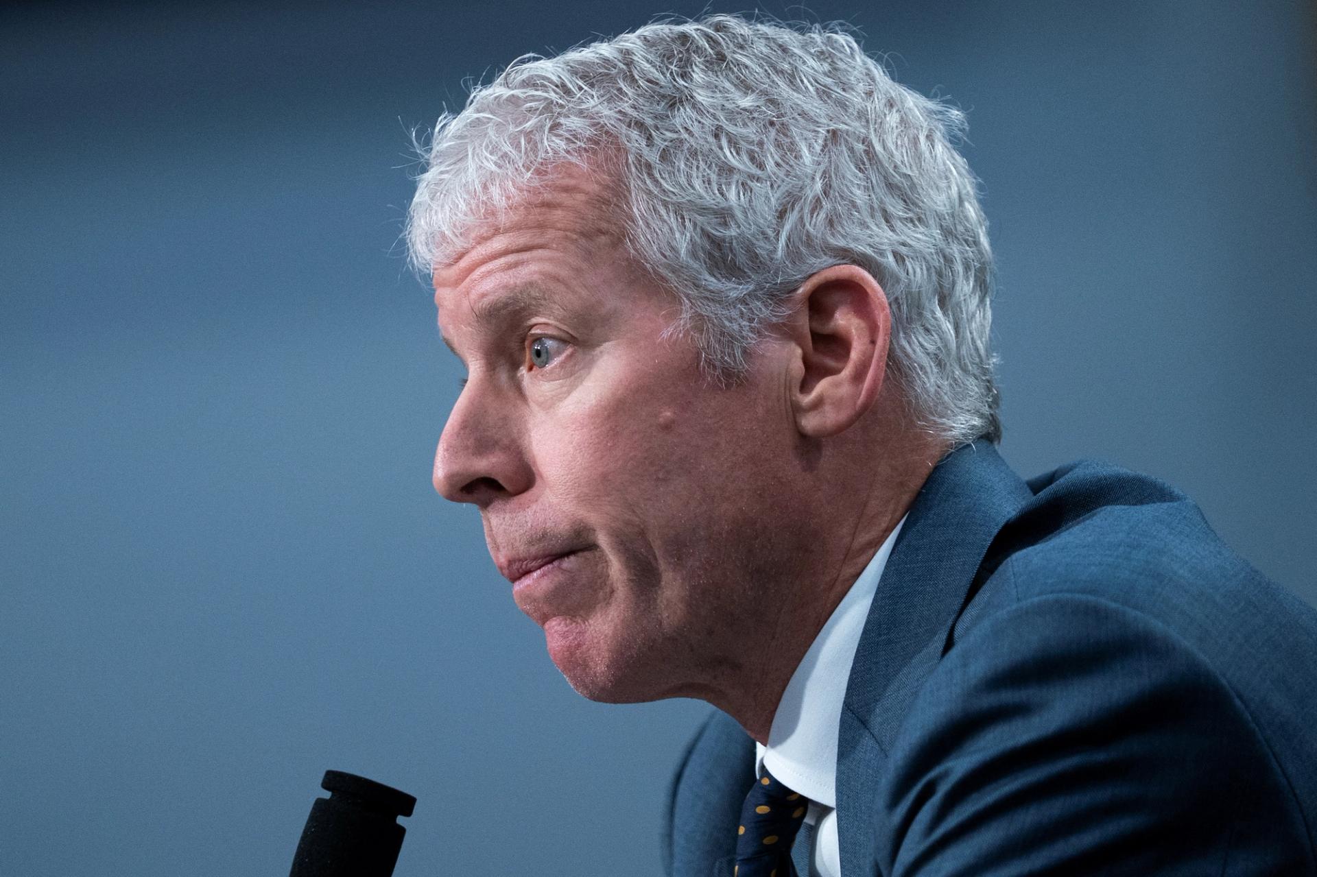 US Department of Energy Secretary Chris Wright testifies before the House Committee on Appropriations Subcommittee on Energy on Capitol Hill in Washington, D.C.