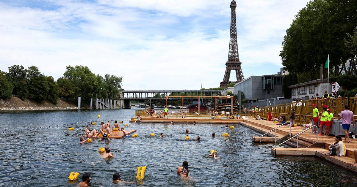 Paris' Seine river reopens for swimming after century