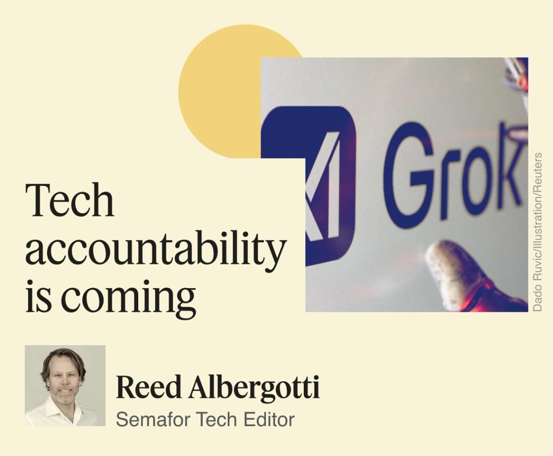 Tech accountability is coming.