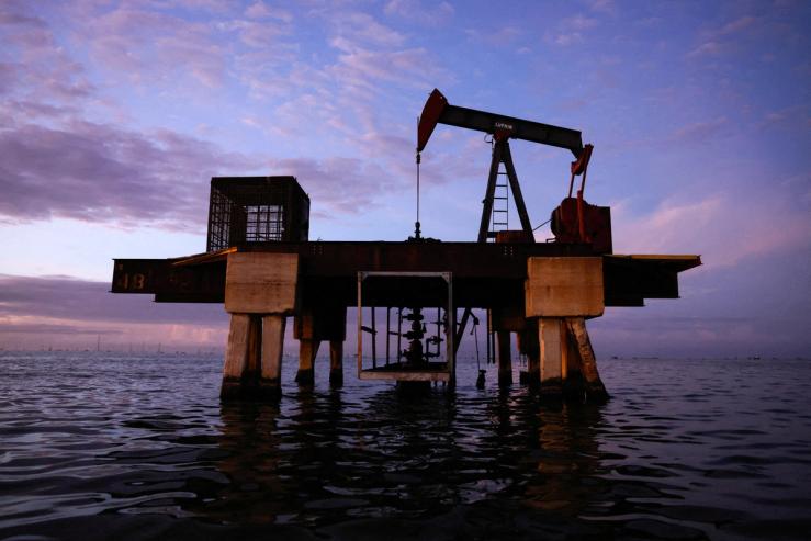 A Venezuelan oil pumpjack