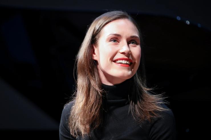 Former Finnish Prime Minister Sanna Marin on May 4, 2023