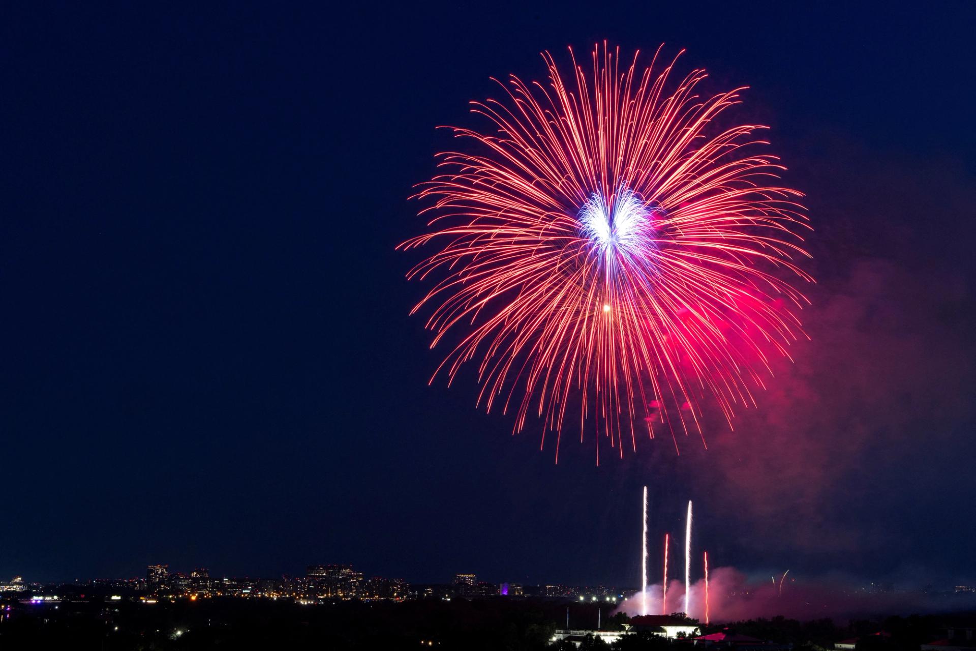 Fireworks.