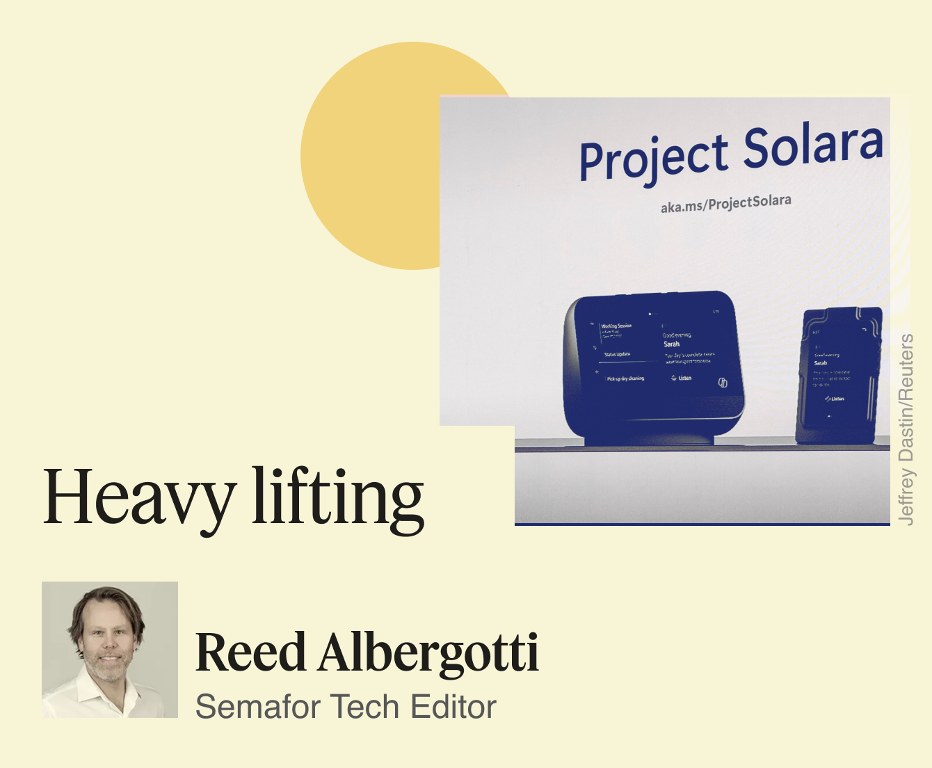 Heavy lifting.