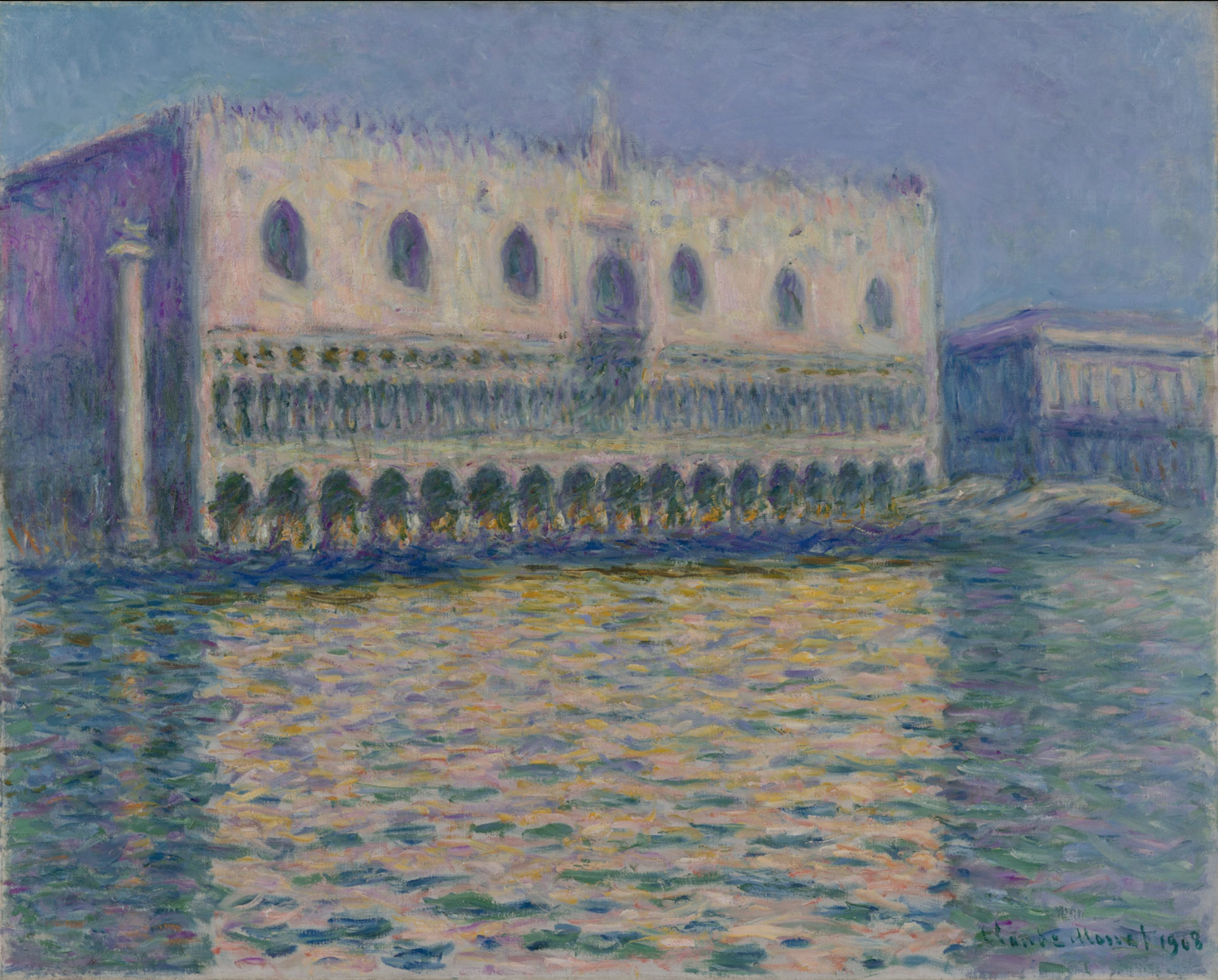 Claude Monet, “Palazzo Ducale” (1908).