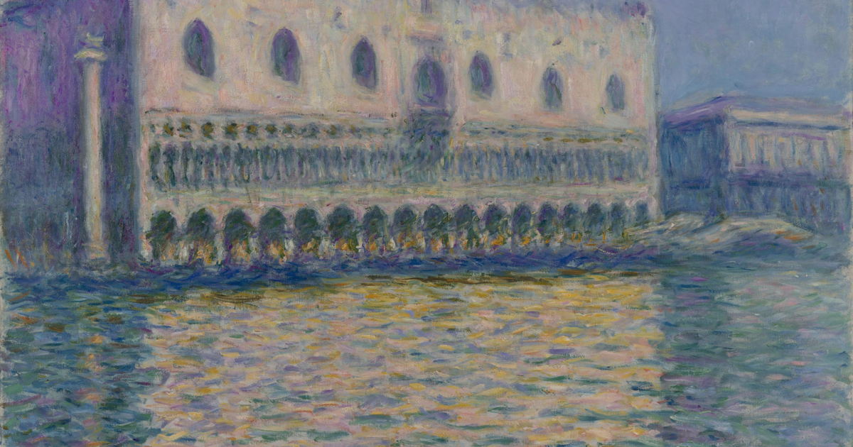 Monet's productive time in the 'Floating City'