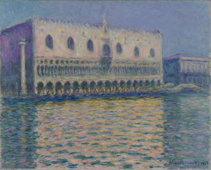 Claude Monet, “Palazzo Ducale” (1908).