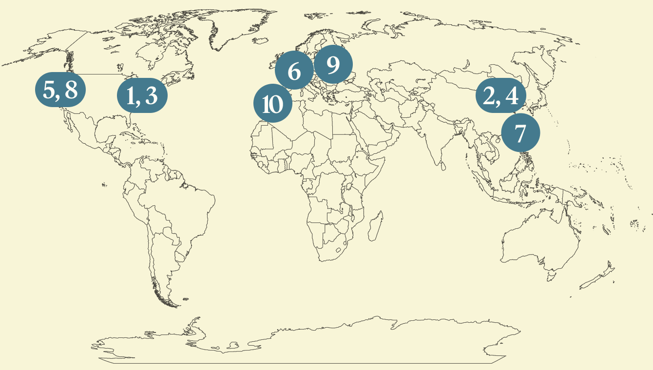 Semafor World Today map graphic