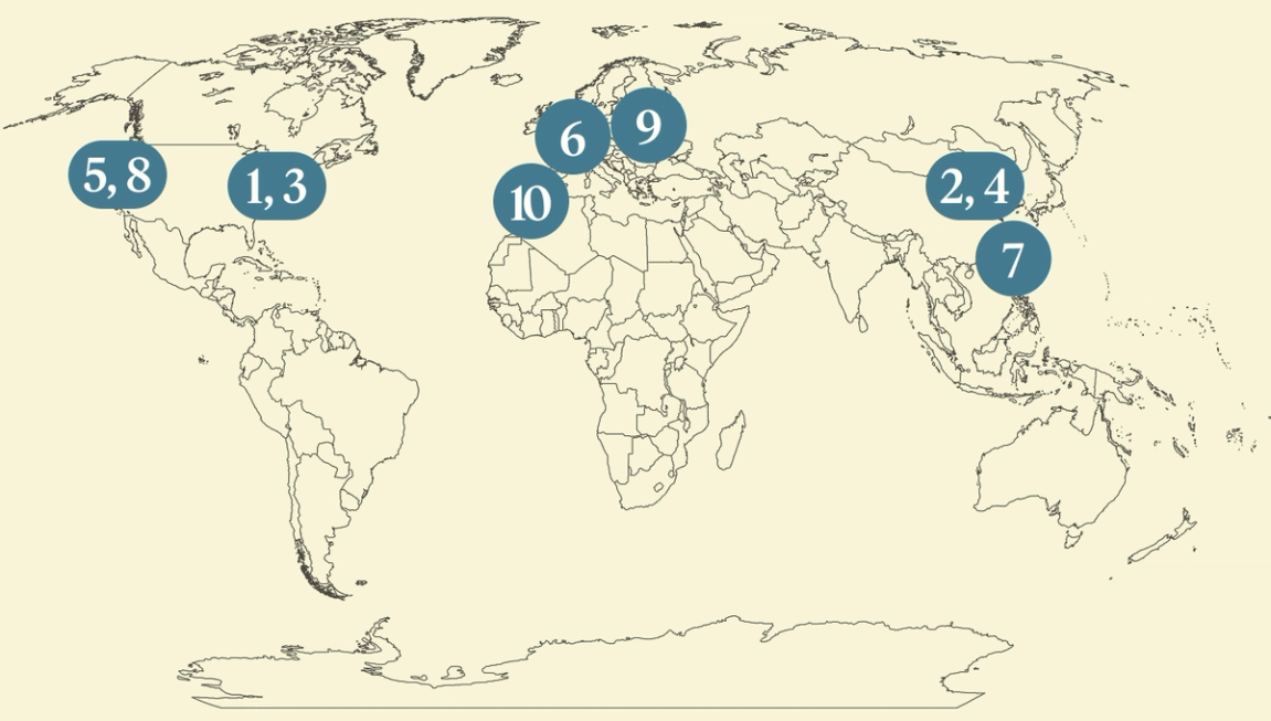 Semafor World Today map graphic