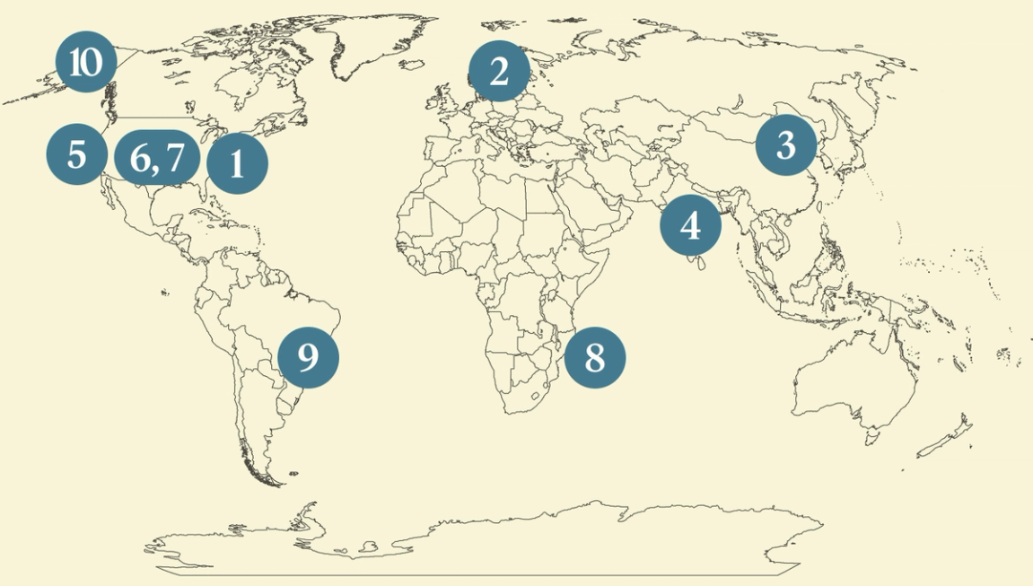 World map
