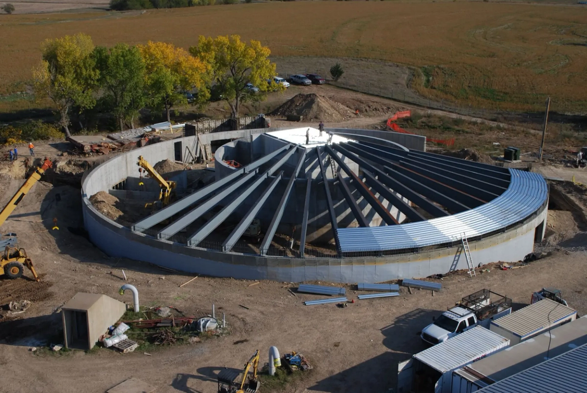 Underground Building Example Companies build underground bunkers to protect their digital assets ...