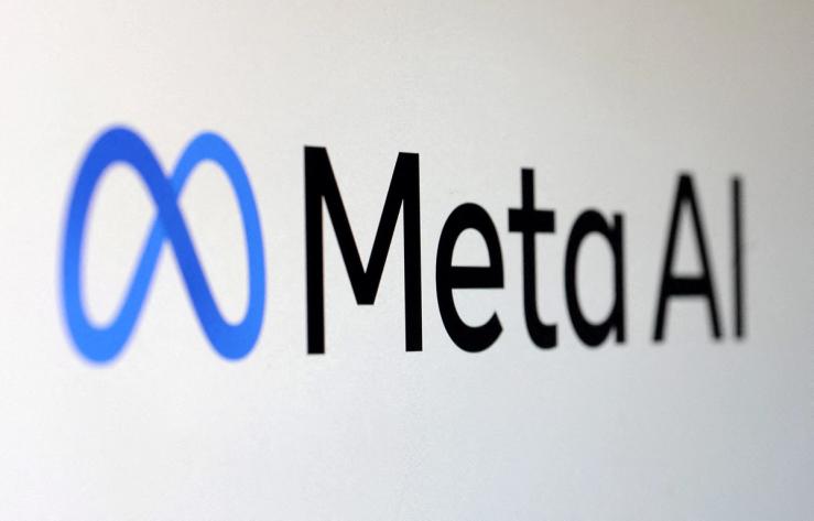 Meta AI logo
