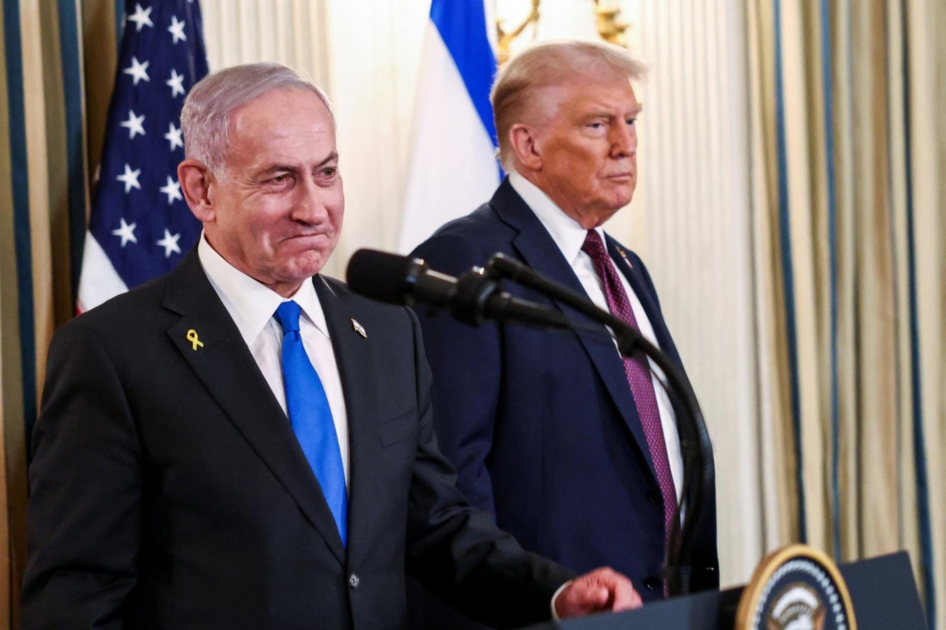 Netanyahu and Trump. 