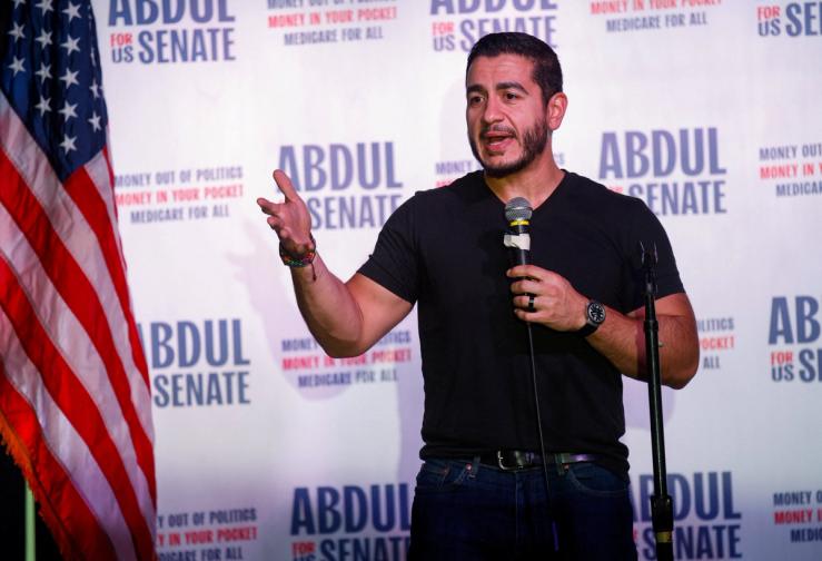 Senate candidate Abdul El-Sayed