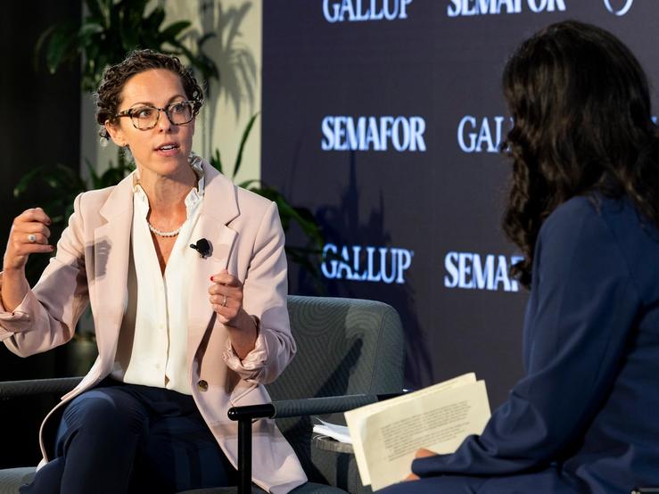 Dr. Emily Aaronson and Shelly Banjo