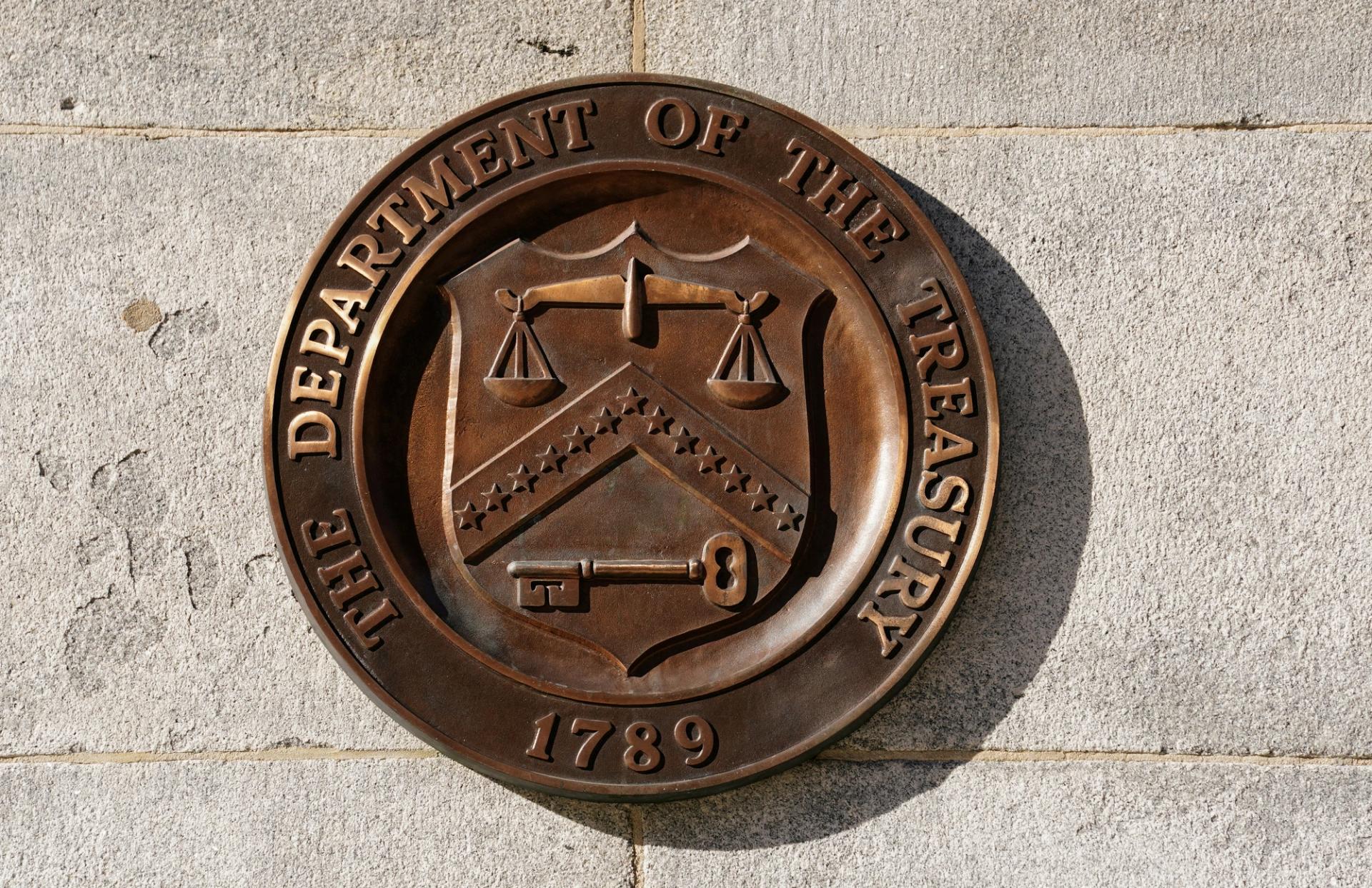 US Treasury Department building