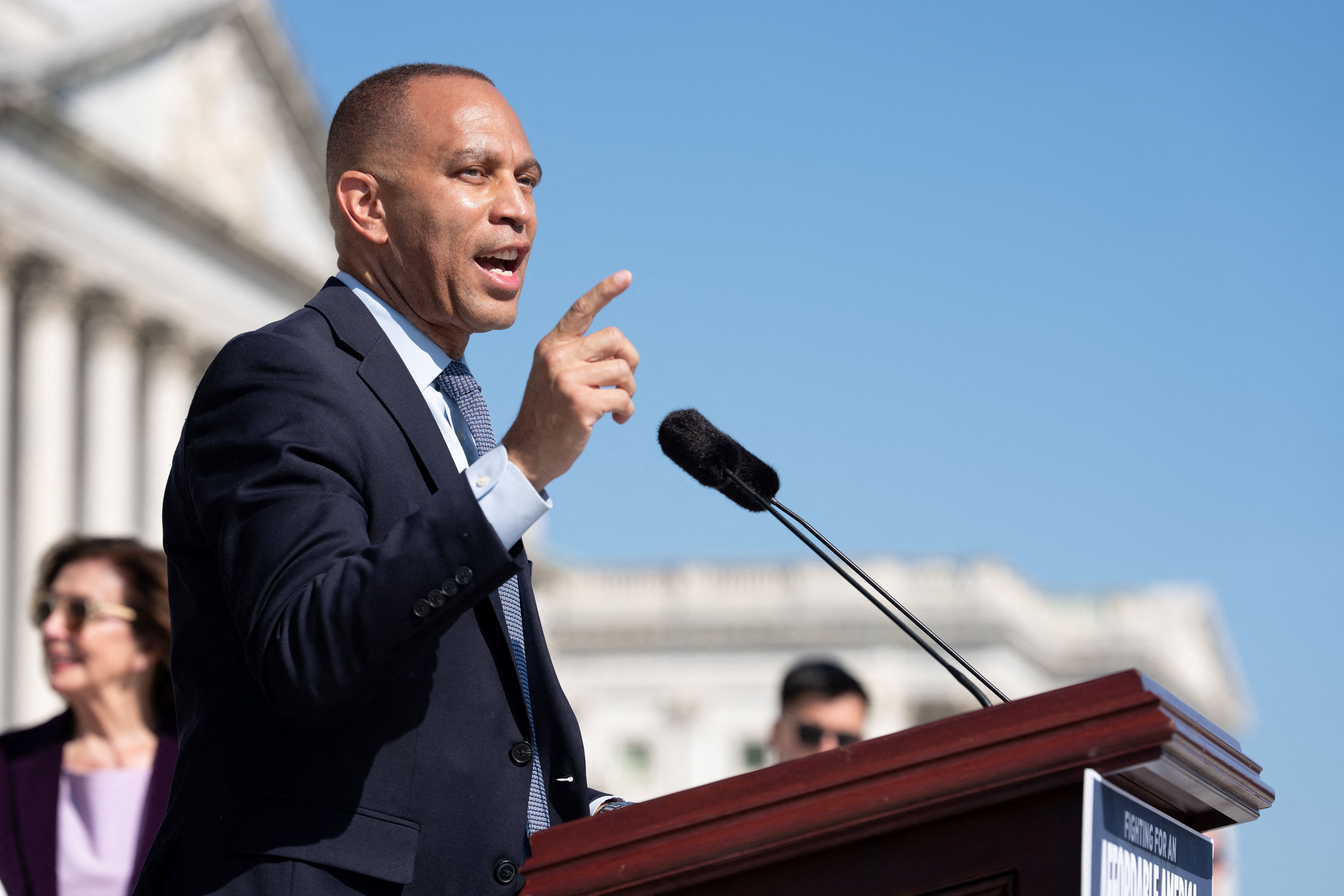 House Minority Leader Hakeem Jeffries
